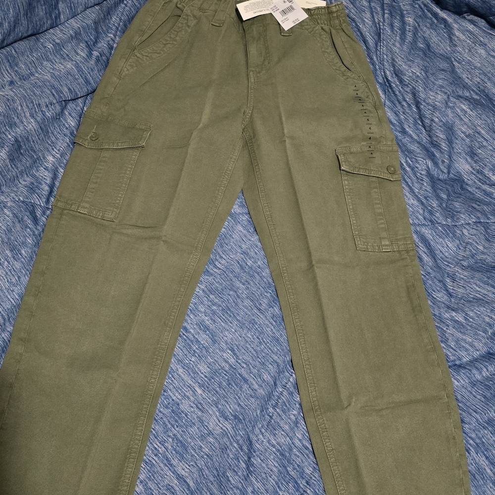 AE Olive Cargo Pants NWT